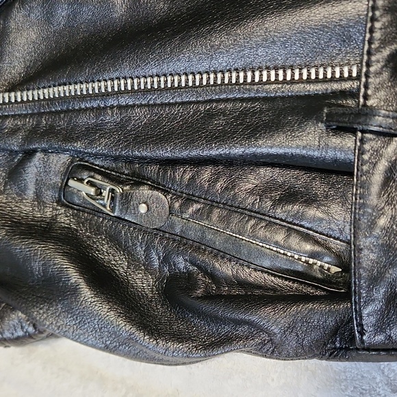 Leathers Nevada Blue vest - Picture 6 of 9